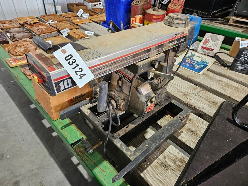 Craftsman Radial Arm Saw With 10" Blade
