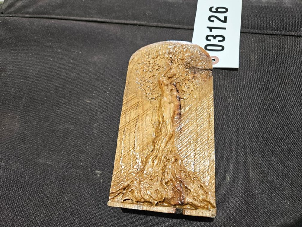 Tree Lady Wood Carving