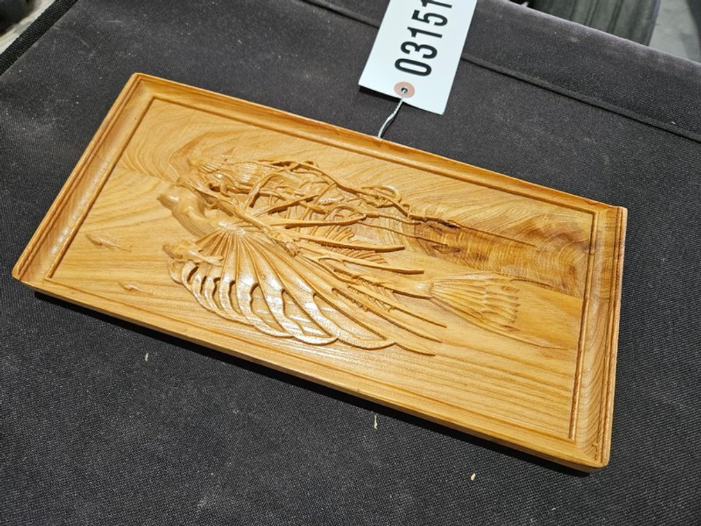 Mermaid Wood Carving