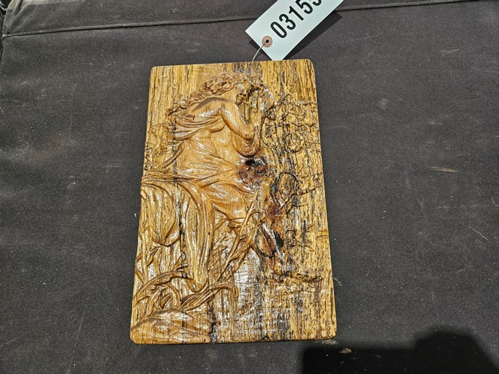 Lady Wood Carving