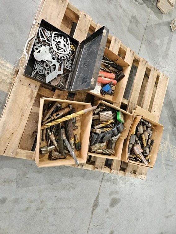 Pallet Assorted Milling Tool Bits