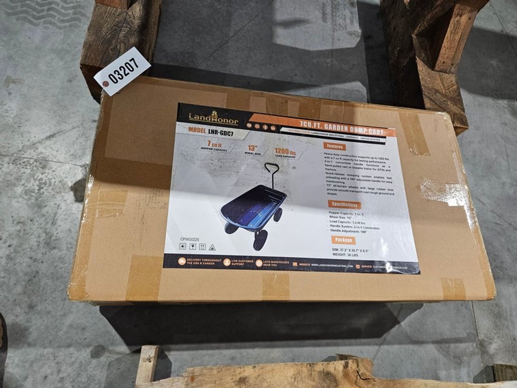 2026 Land Honor Garden Dump Cart