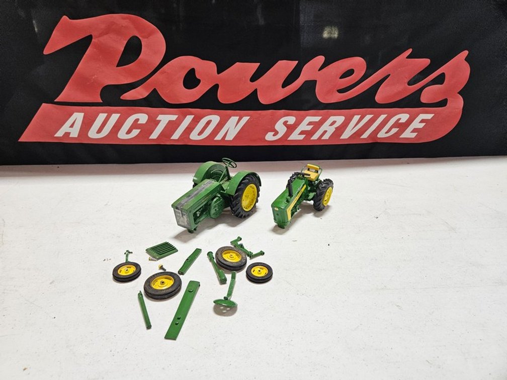 John Deere Models D And 430 Toy Tractors