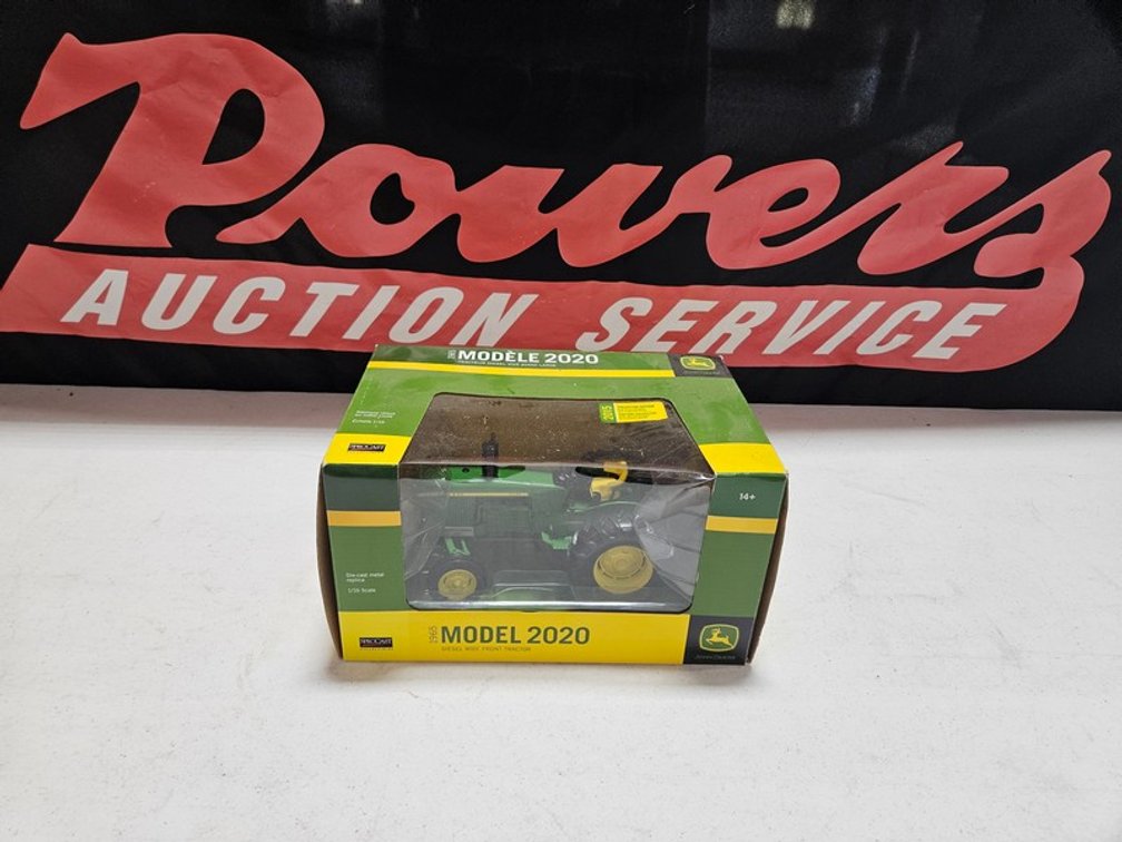 John Deere 2020 Wide Front Diesel Toy Tractor