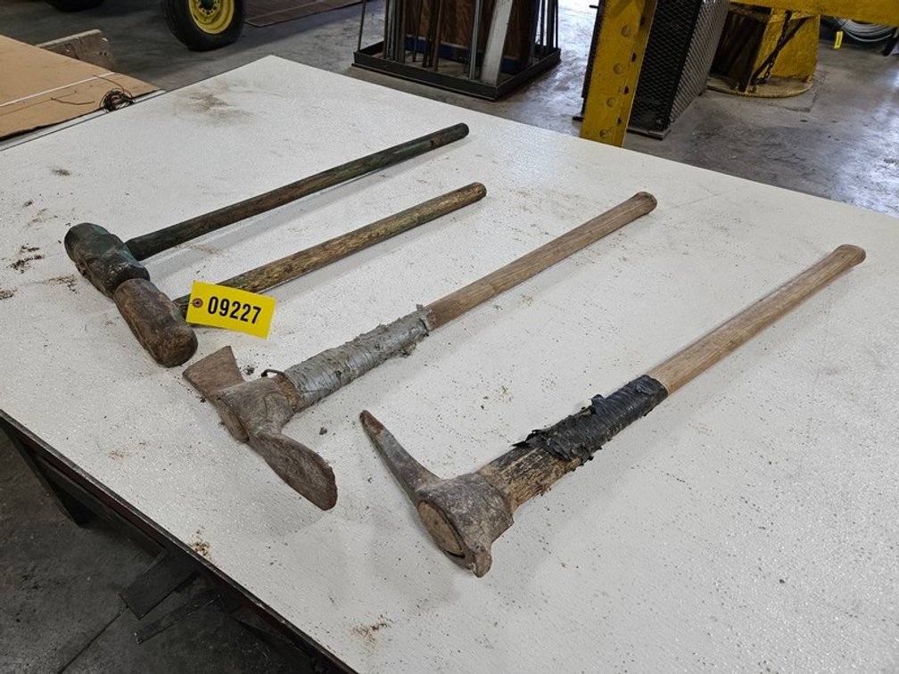 Rack Of Mauls And Pick Axes