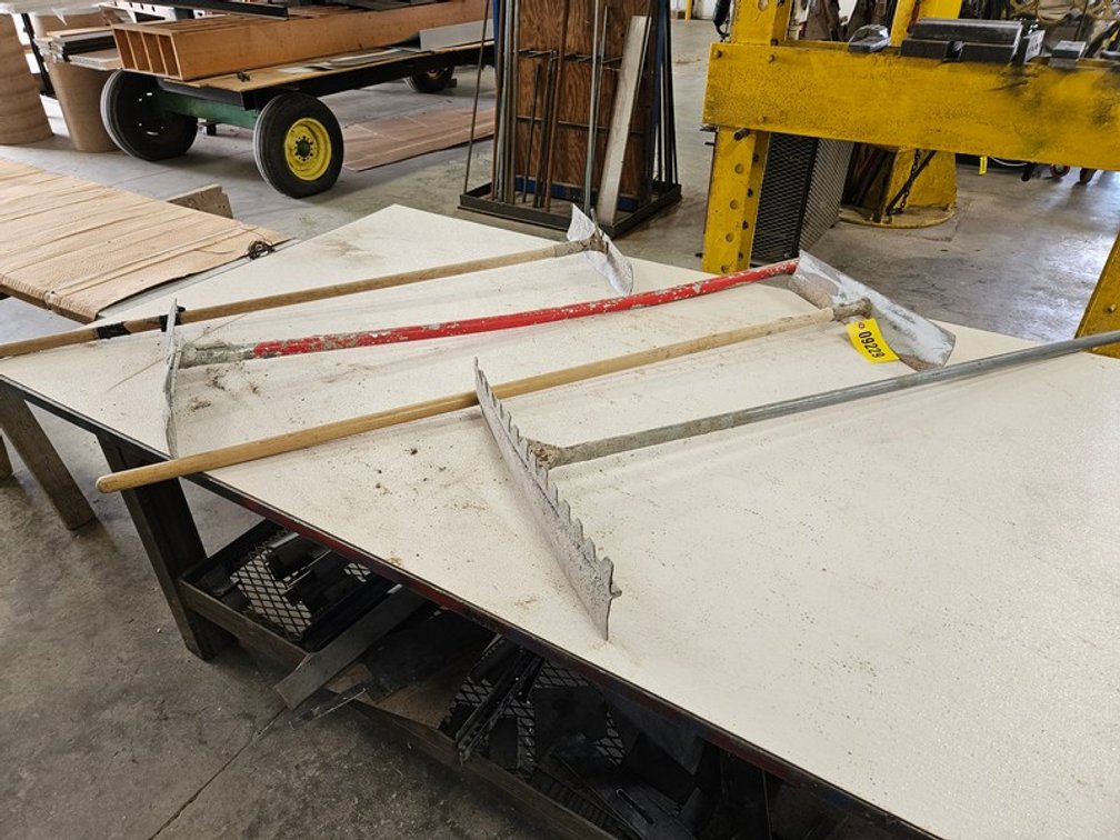 Rack Of Concrete Come Alongs