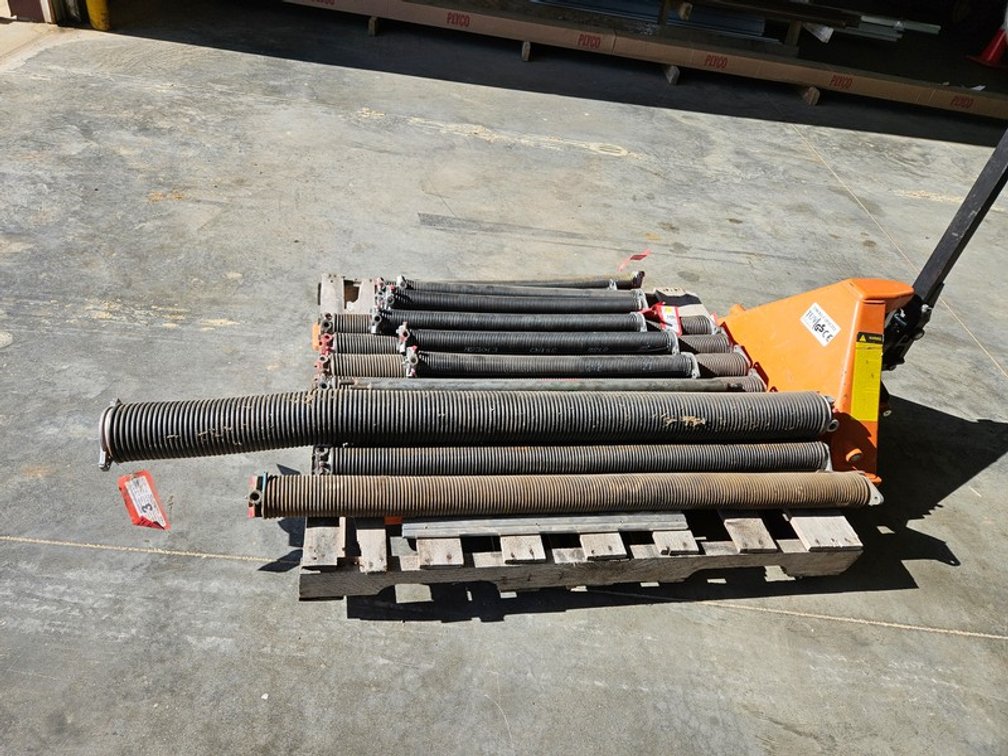Pallet Of Garage Door Springs