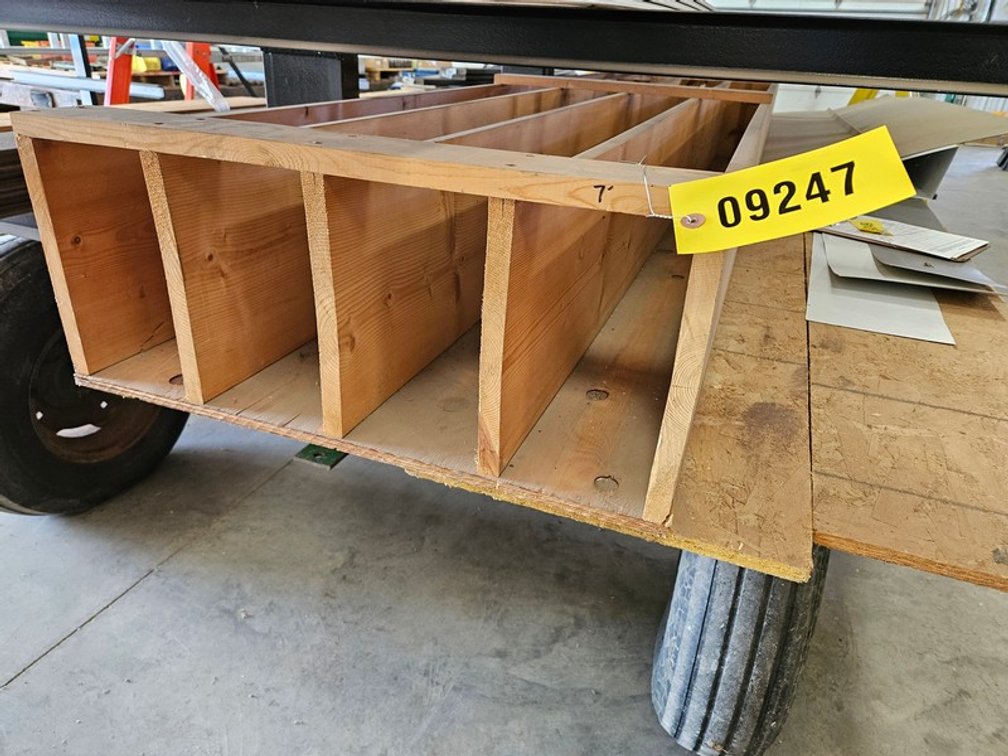 16' Wood Dividing Rack