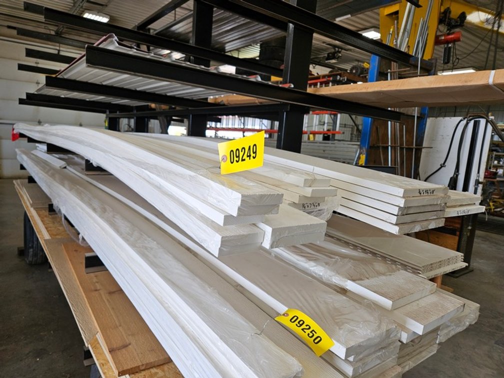 Assorted 3/4" PVC Siding
