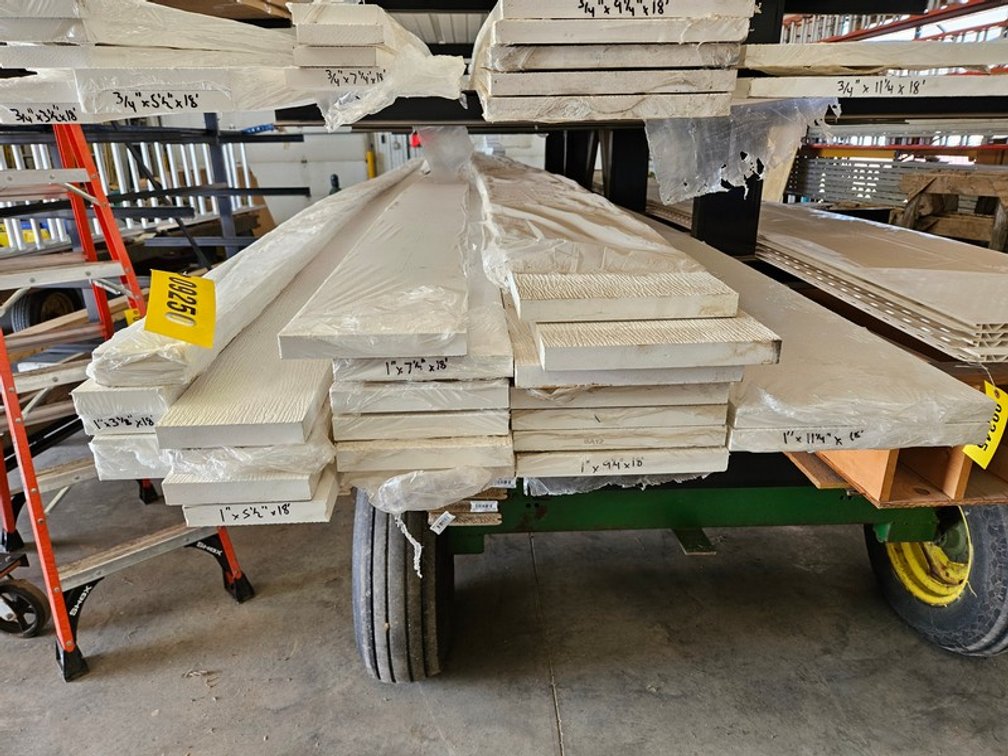 Assorted 1" PVC Siding