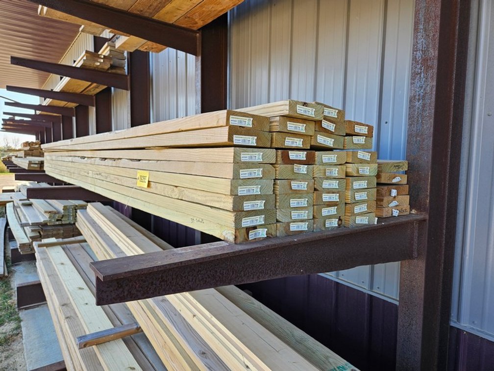 Assorted 12' Treated Boards