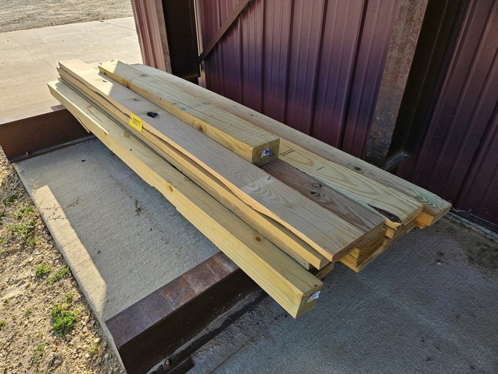Assorted Treated Lumber
