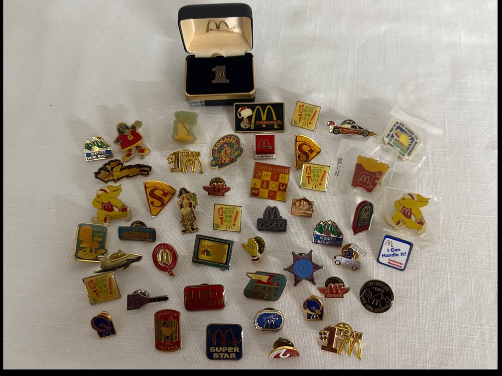 Vintage McDonald’s Pins