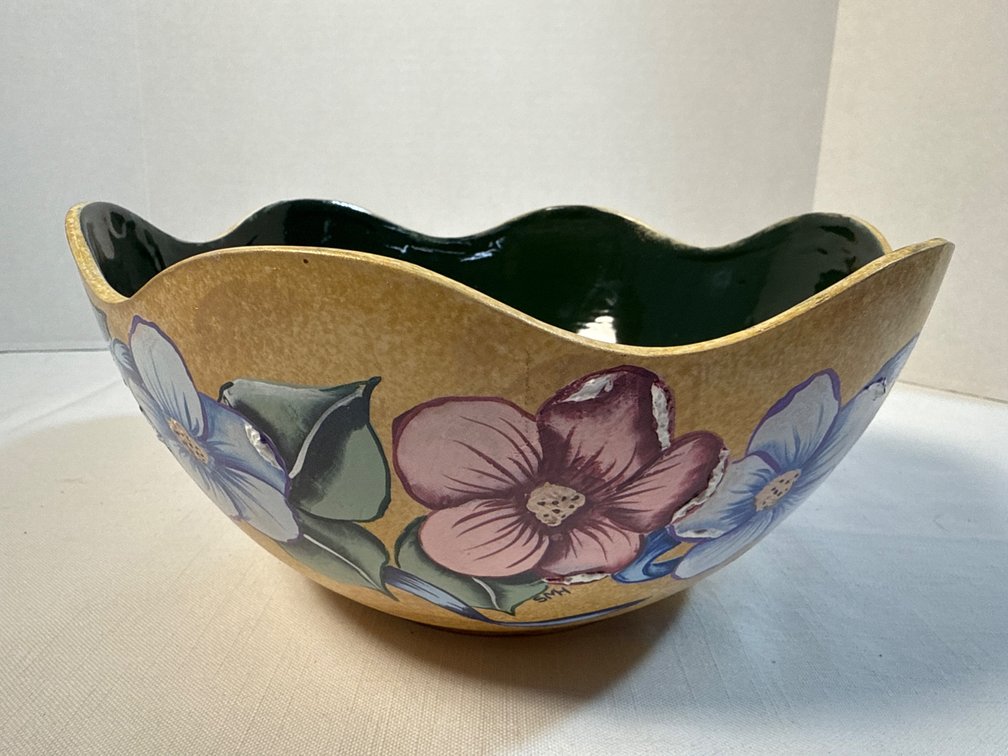 Vintage Floral  Bowl