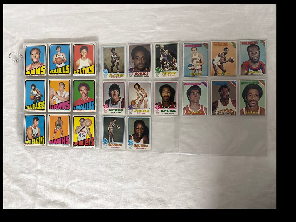 Topps Vintage Basketball Cards (75)
