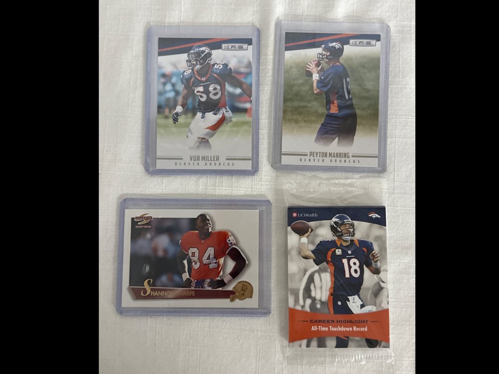 Bronco Football Cards