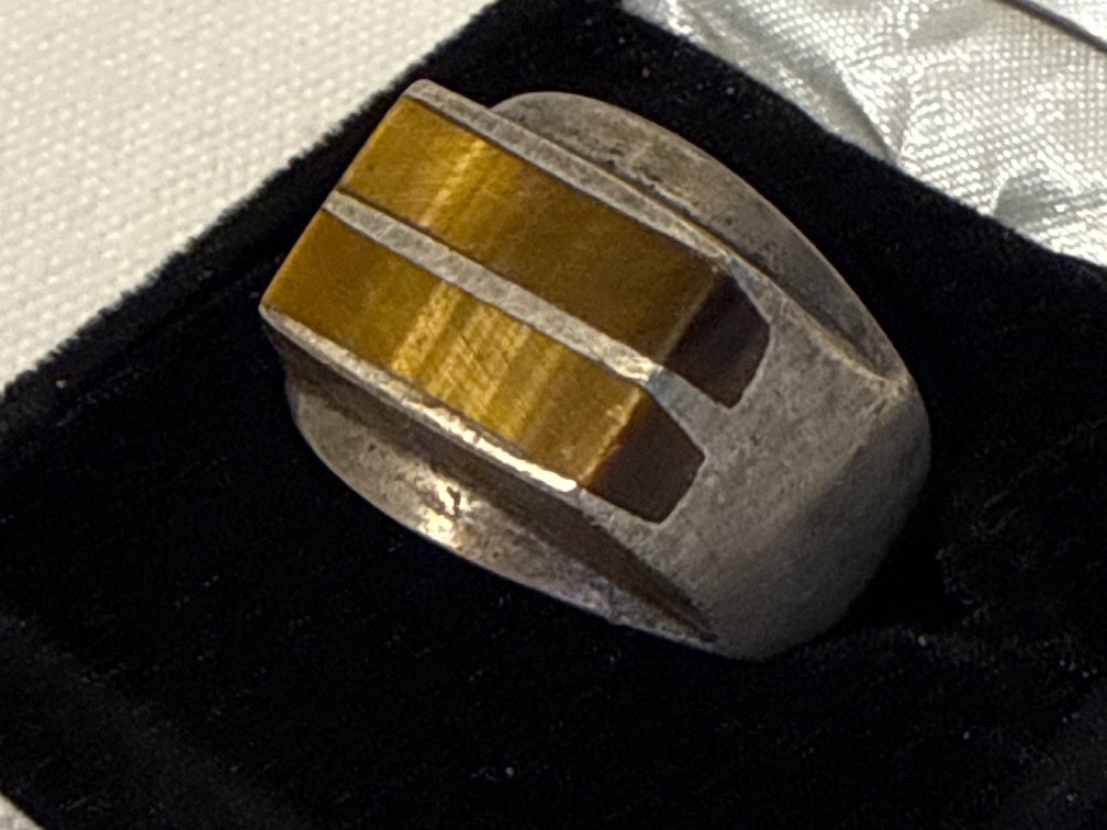 Sterling Silver Tiger’s Eye Ring