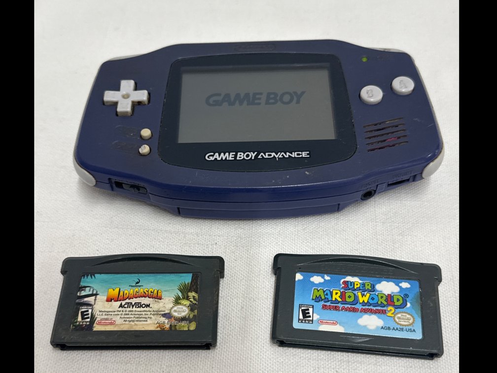 VINTAGE Game Boy Advance with Games