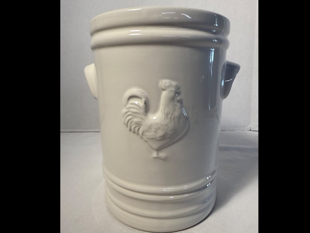 Rooster Utensil Crock (New)