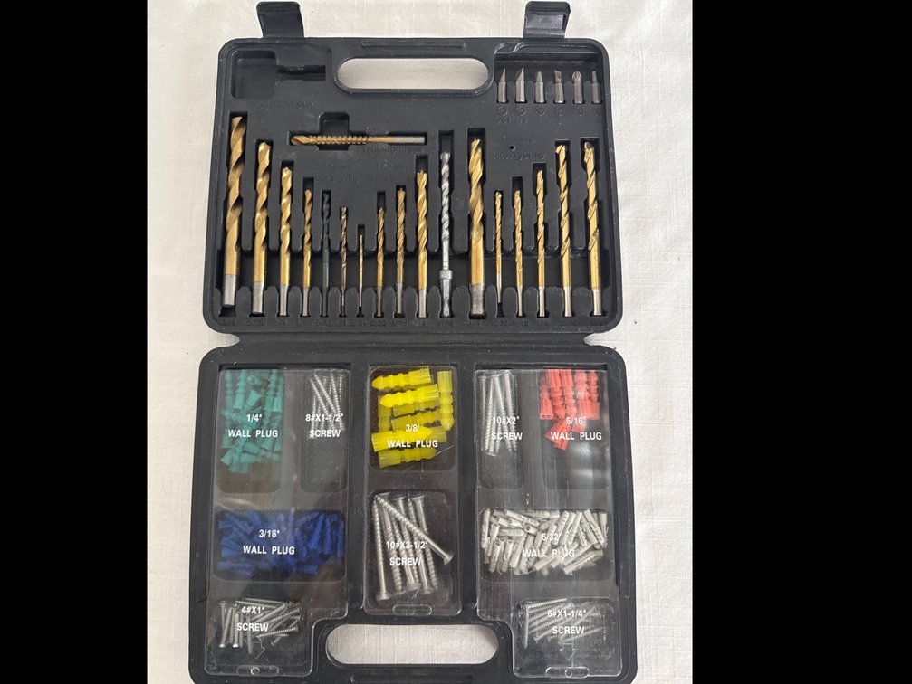 Drill Bit & Screw Set