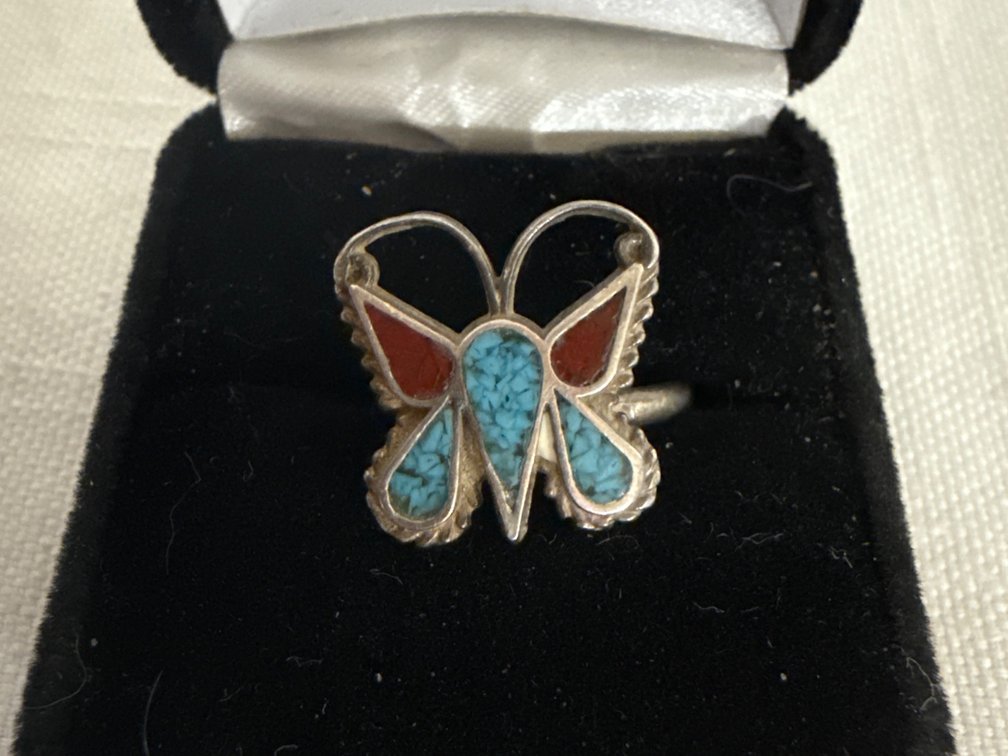 Butterfly Sterling Silver Ring