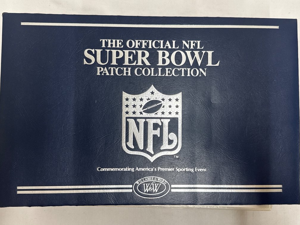 NFL Super Bowl Patches Collection