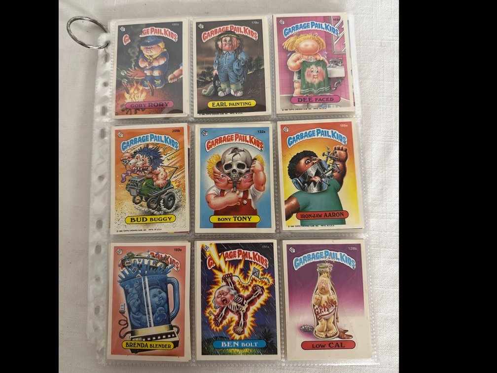 1986 Garbage Pail Kids Sticker Cards (143)