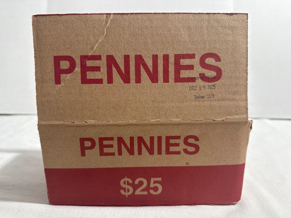 Box of Pennies (50 Rolls)