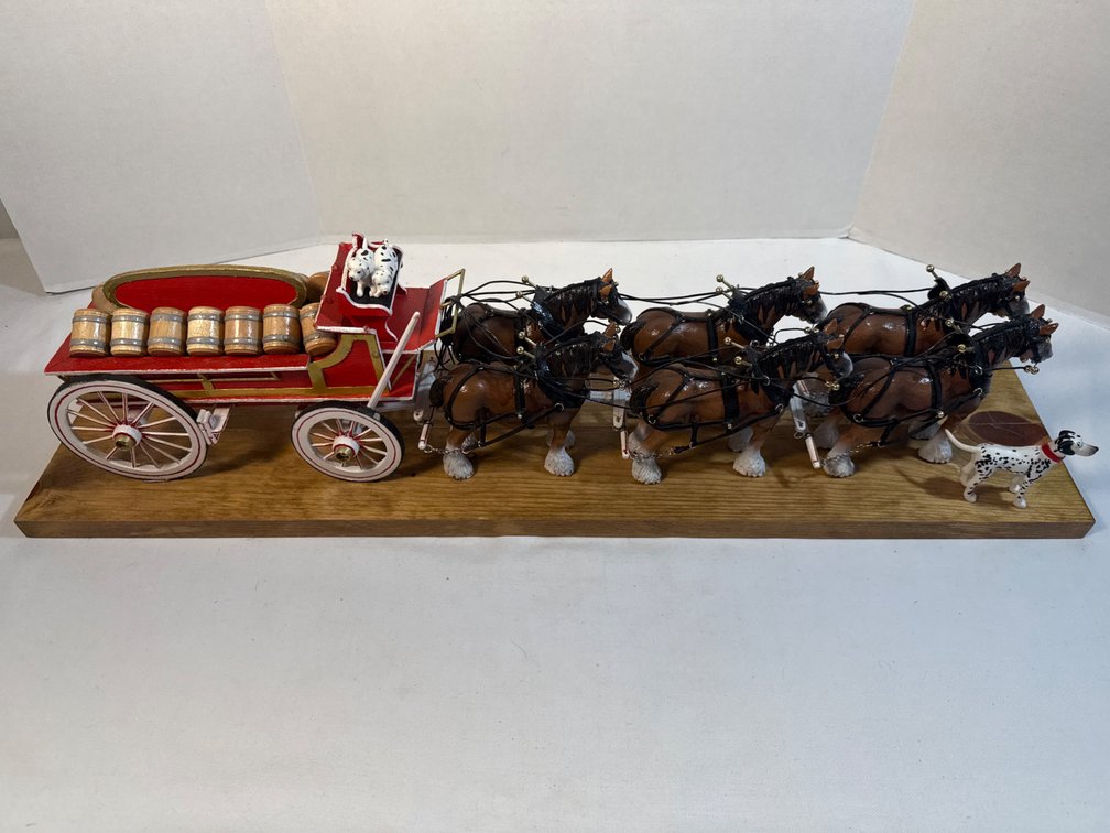 Clydesdale Beer Wagon