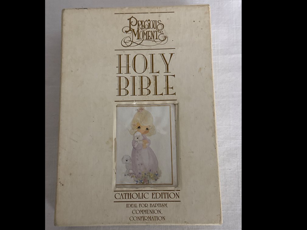 Precious Moments Holy Bible