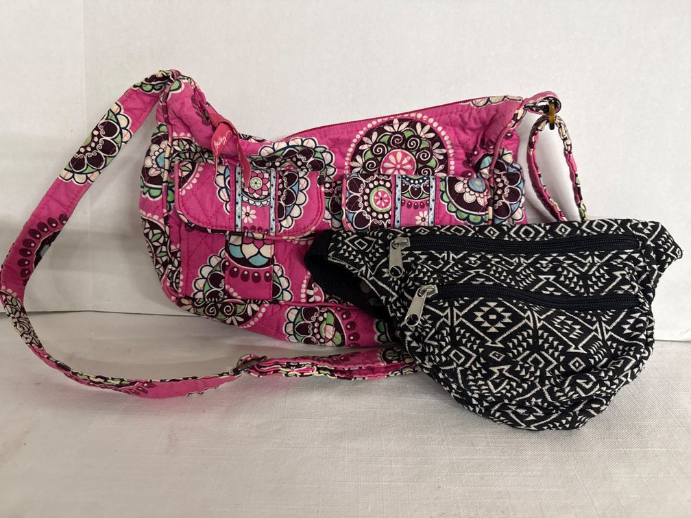 Vera Bradley Purse & Fanny Pack (2)