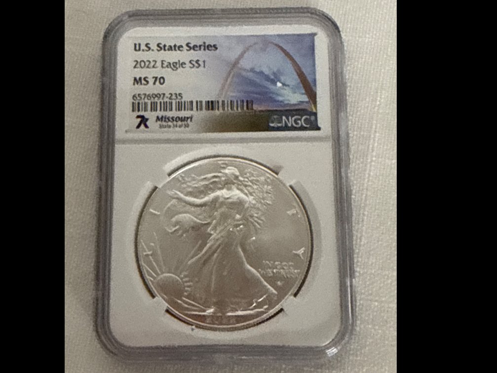 Silver American Eagle "Walking Liberty" Coin