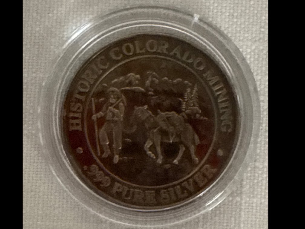 SILVER Mining Collectible Coin