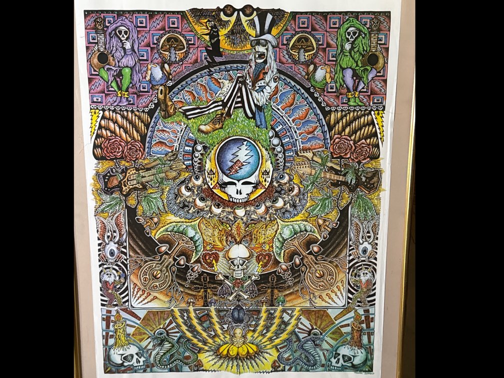 Grateful Dead Framed Poster