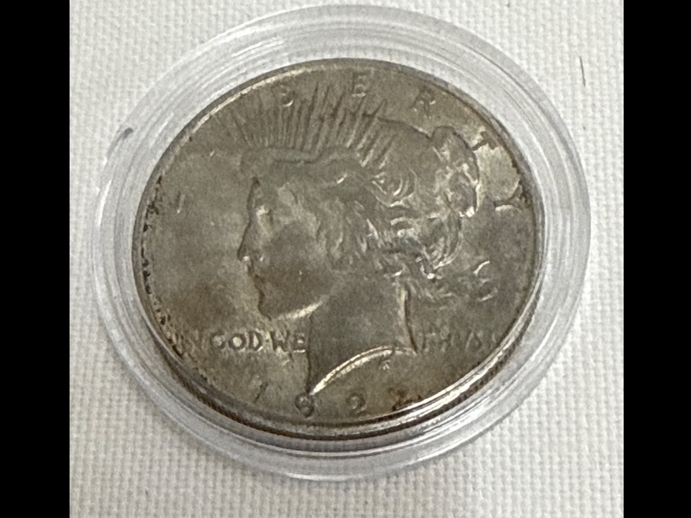 U.S. Peace Silver Dollar Coin