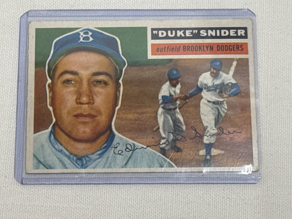 1956 Duke Snider Baseball Card (#150)