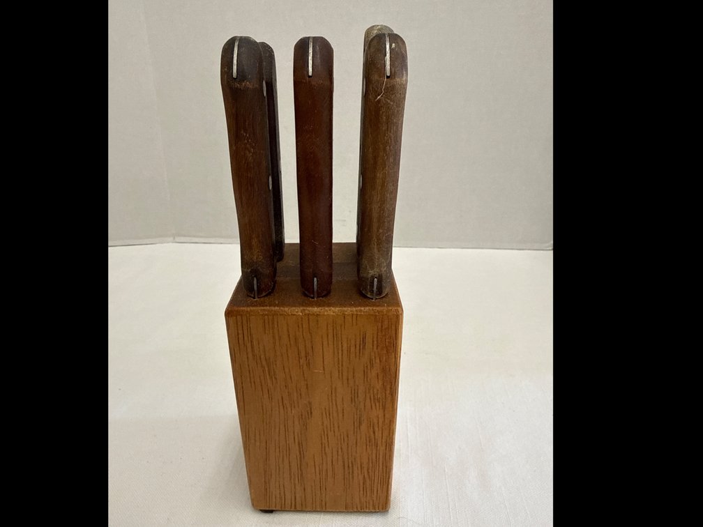 Steak Knife Set & Block