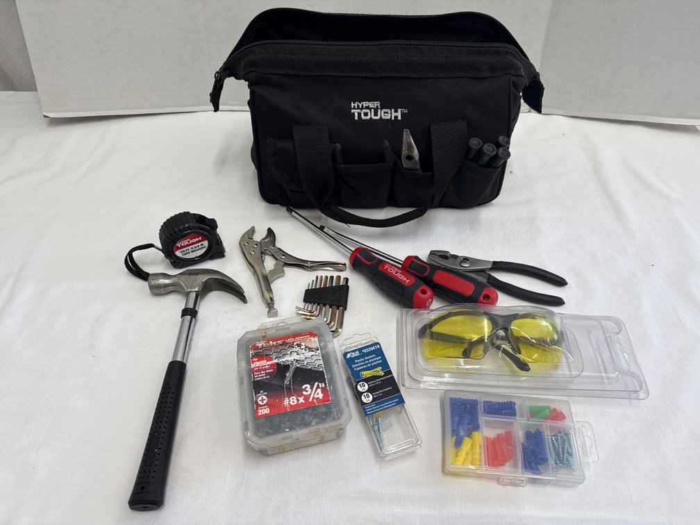 Hyper Tough Tool Bag & Tools