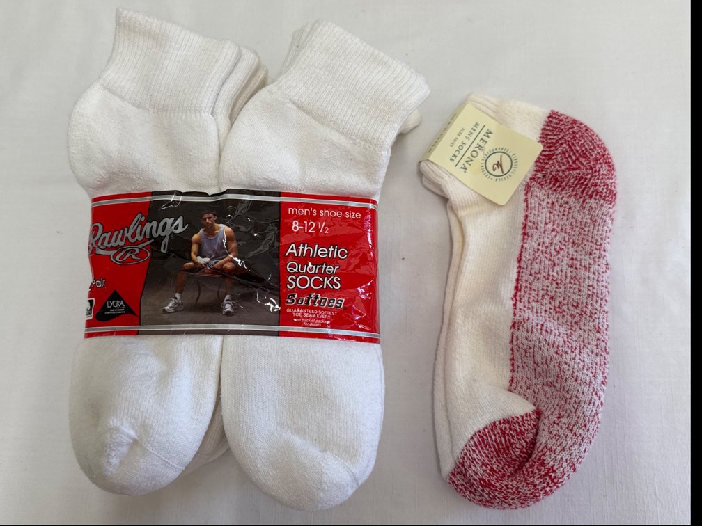 Athletic Quarter Socks (New)