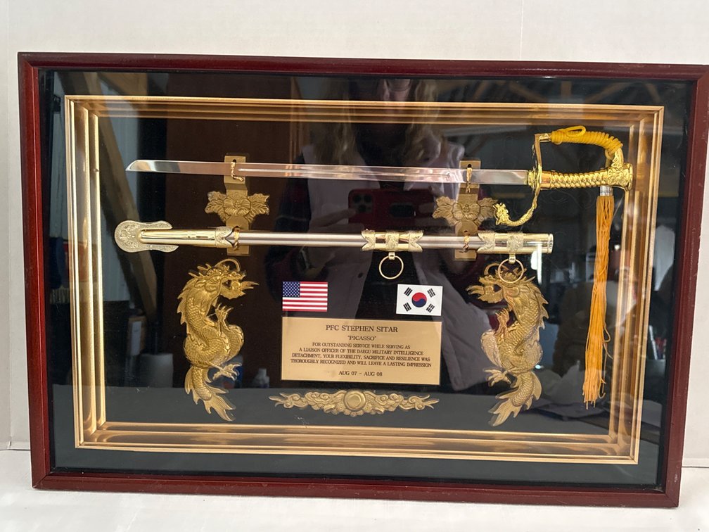 Framed Military Memory Box