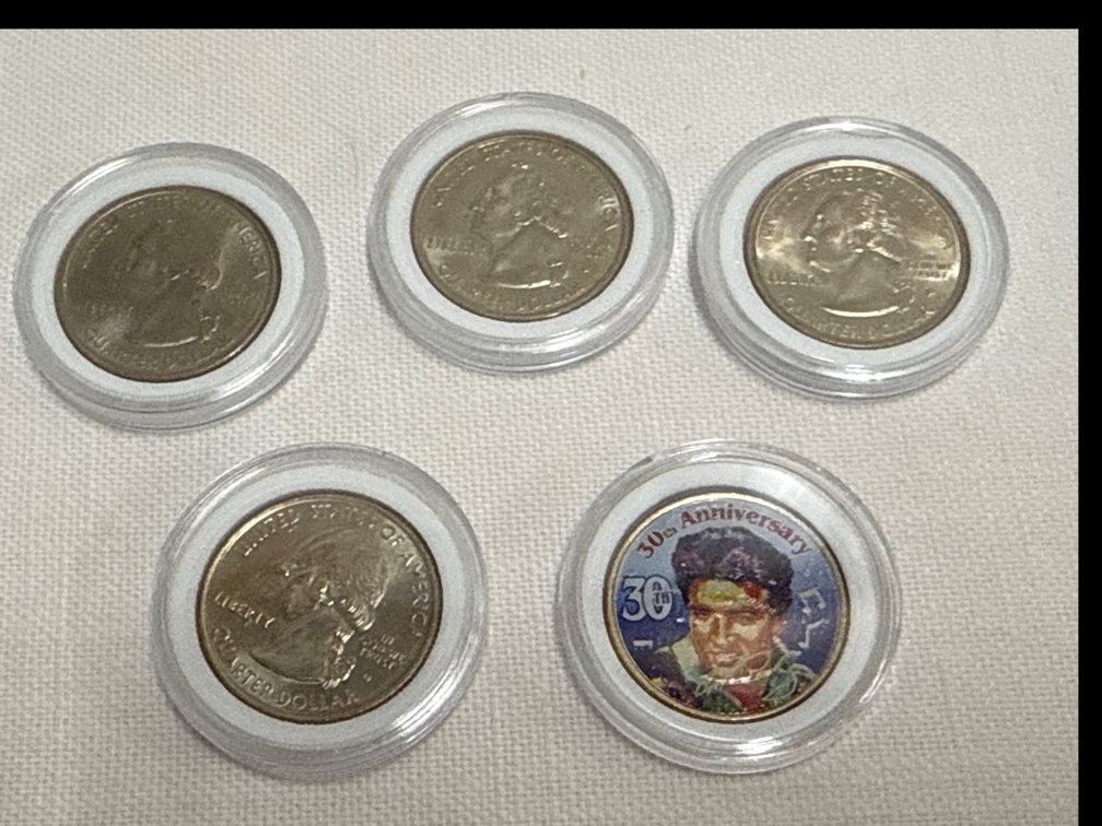 Colorized Quarters (5)