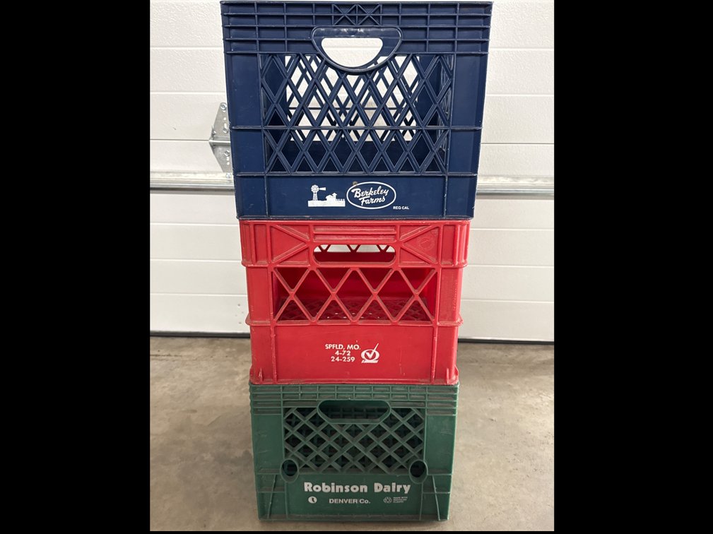 Milk Crates (3)
