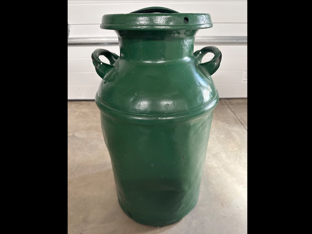 Vintage Metal Milk Can