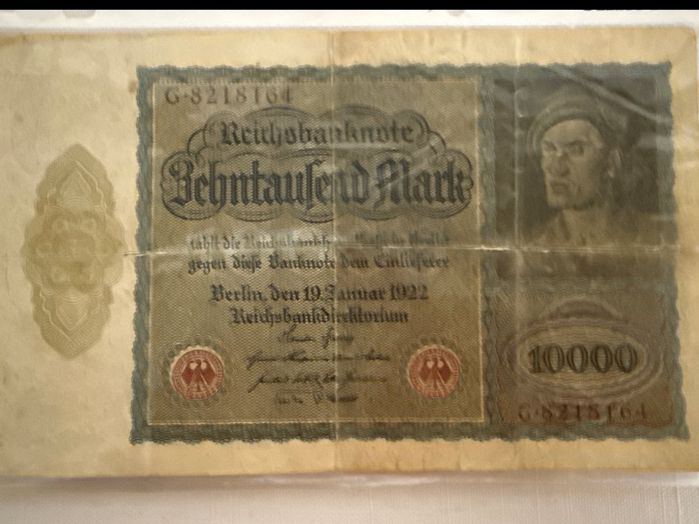 German Mark Booknote
