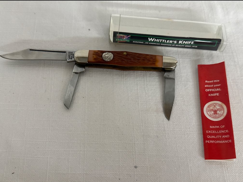 Vintage Boy Scout Whittler’s Knife (NIB)