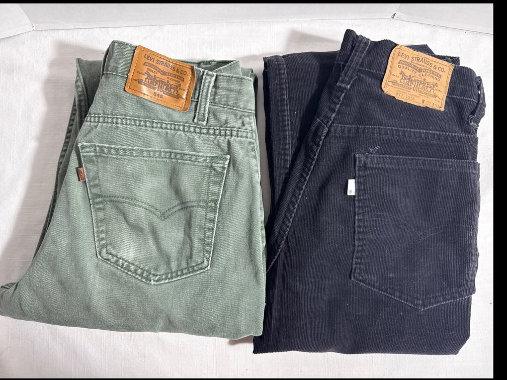 Levi Jeans & Cords (2 Pairs)
