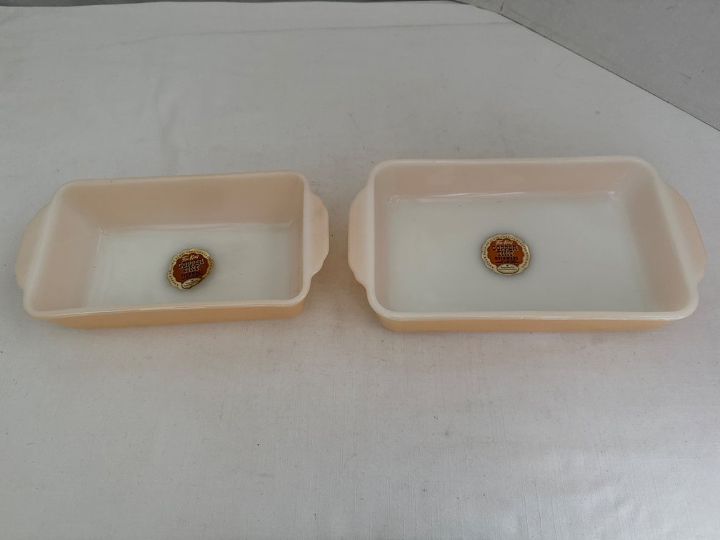 Vintage Copper Tint Ovenware (2) (New)