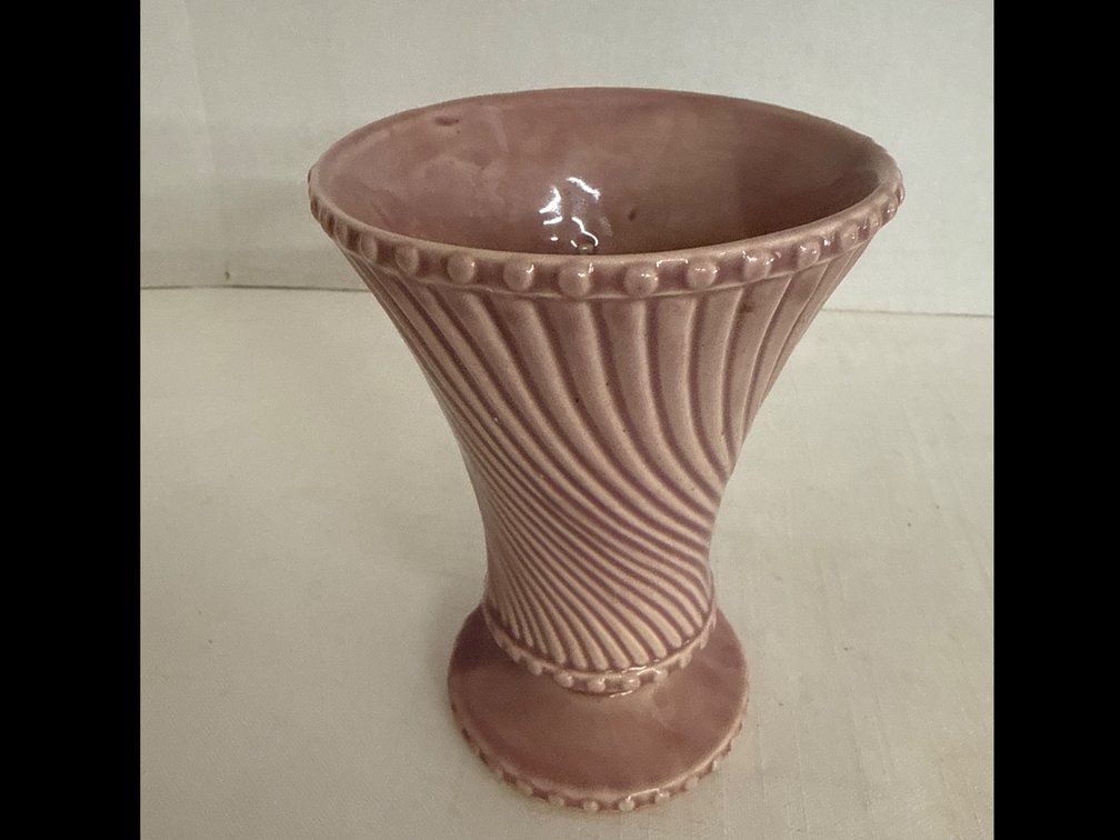 Vintage "McCoy" Swirl Vase