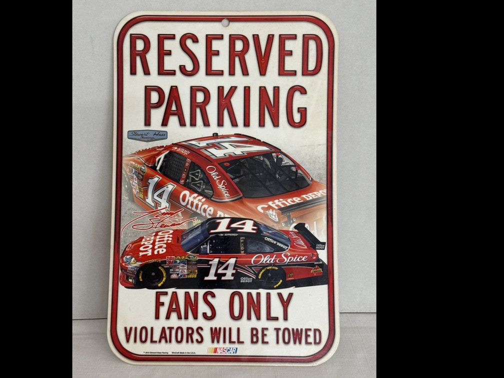 Nascar Racing Sign