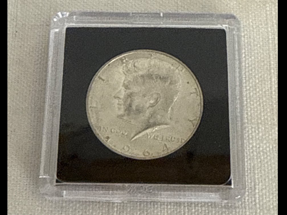 1964 “D” Half Dollar Silver Coin